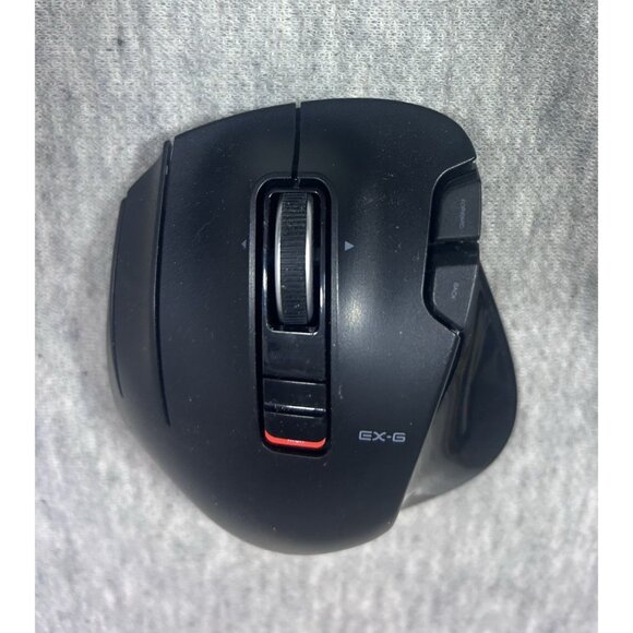 Elecom M-XT4DRBK Wireless Trackball Mouse For Left-Handed EX-G Series L Size - Picture 2 of 6